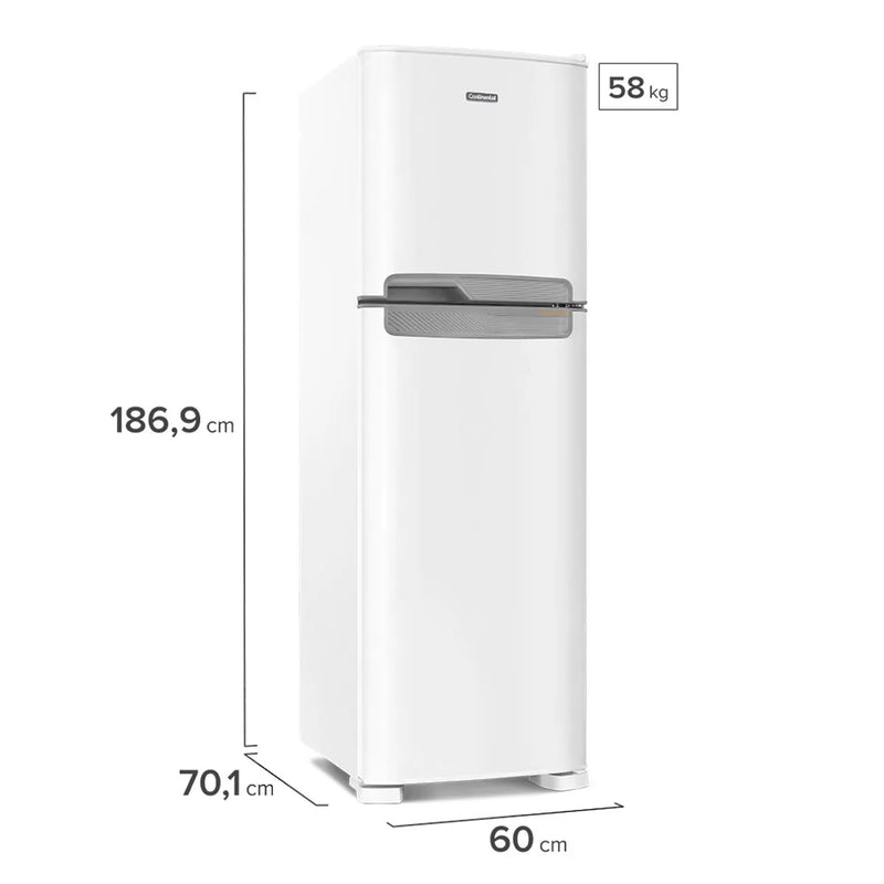 Geladeira/Refrigerador Continental Frost Free Duplex Branca 394 Litros (TC44)