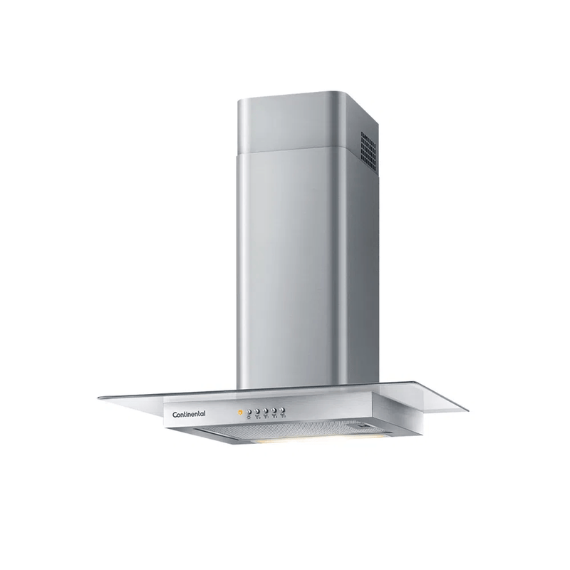 Coifa de Parede Continental 60cm Inox com Vidro (CC6VX)